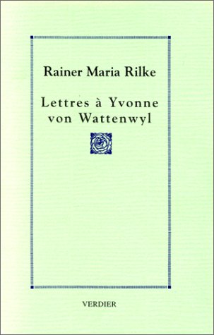 Lettres à Yvonne von Wattenwyl : 1919-1925 von Editions Verdier